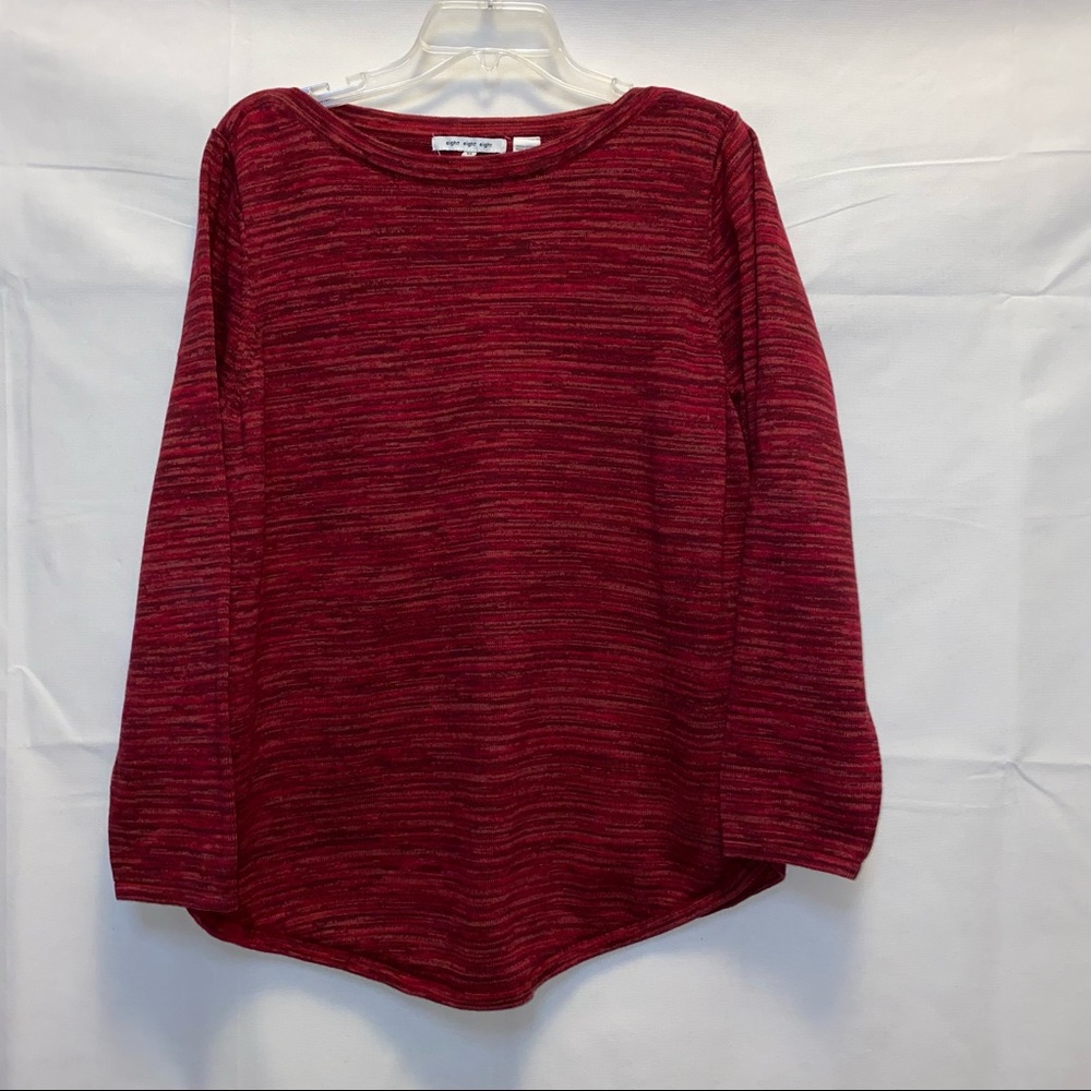 eight eight eight Knit Sweater Red Multi-color